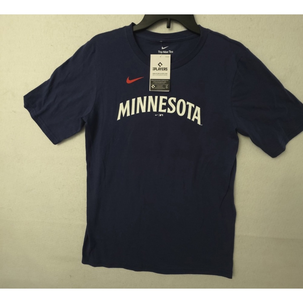 Nike MLB Minnesota Twins Max Kepler #26 Youth Blue XL T-Shirt Baseball Logo Tee